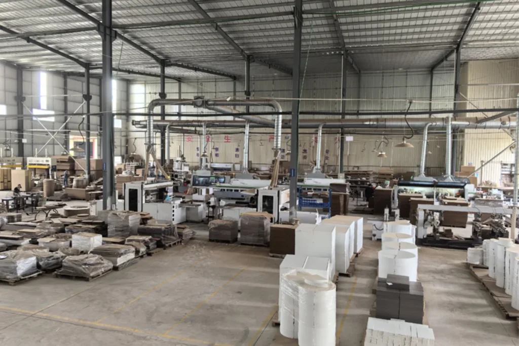 Furniture production workshop used for sample and small batch preparation